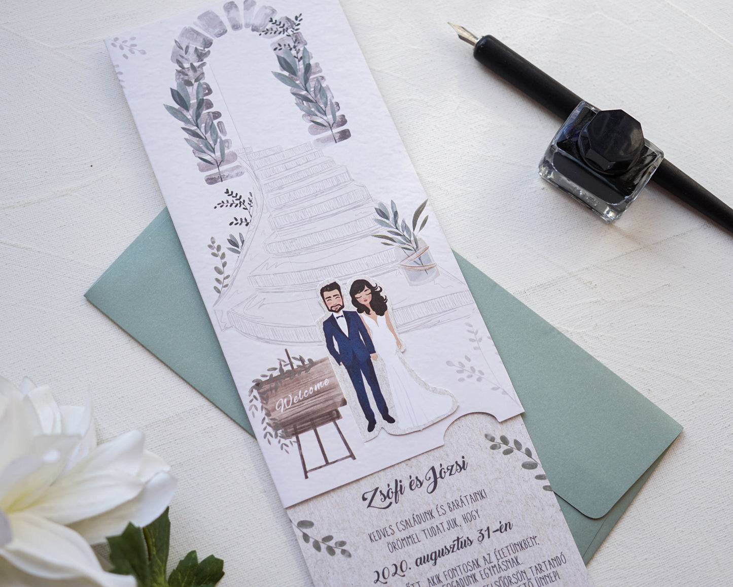 39816 - Humorous Wedding Invitation