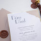 9247 - Elegant Wedding Invitation