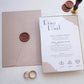 9247 - Elegant Wedding Invitation