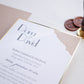 9247 - Elegant Wedding Invitation