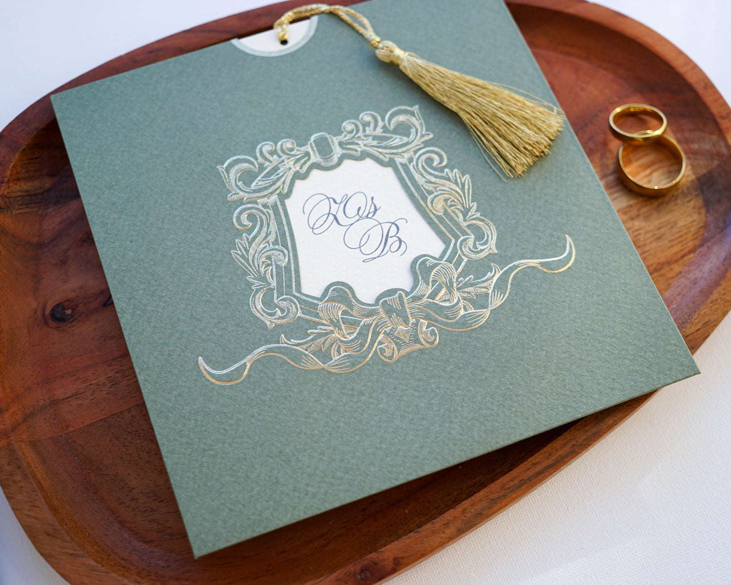 1182 - Elegant Wedding Invitation