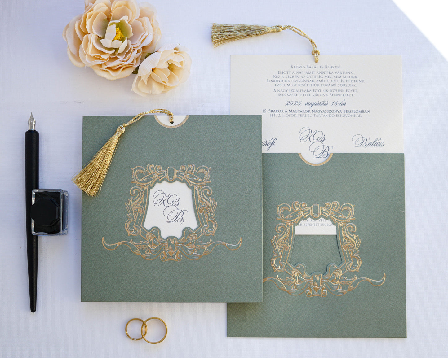 1182 - Elegant Wedding Invitation