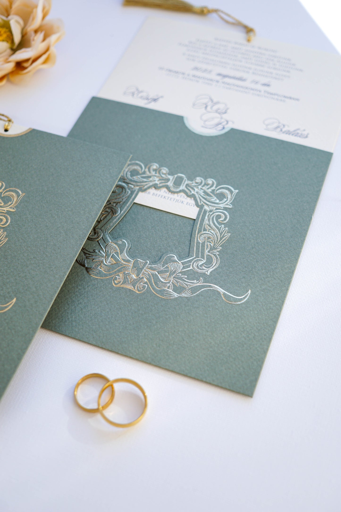 1182 - Elegant Wedding Invitation