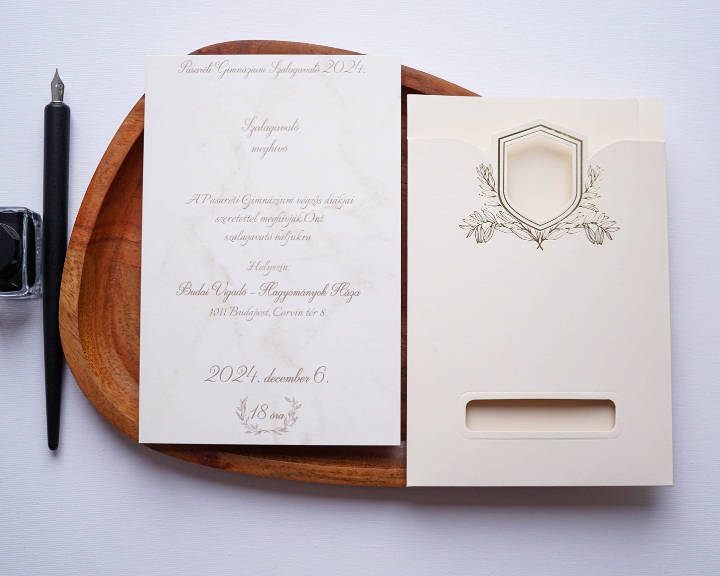 Ribbon ceremony invitation - 9162