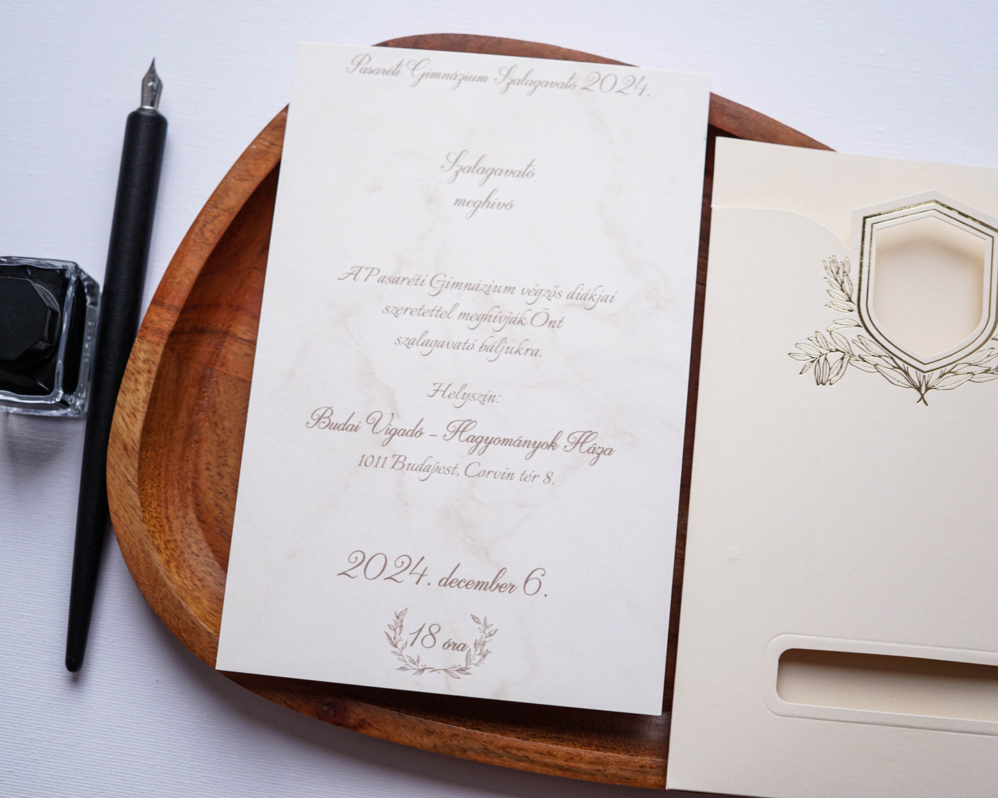 Ribbon ceremony invitation - 9162