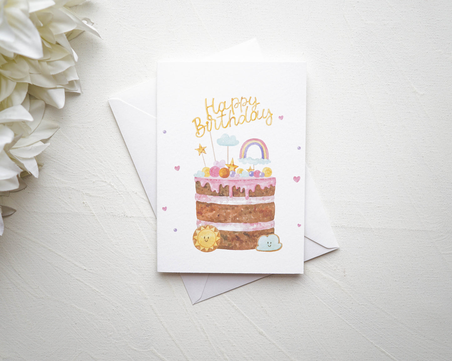 Birthday card - K14