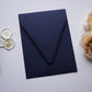 Z9336 - Dark blue decorative envelope - 12.3 x 18.4 cm. 