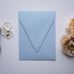 Z9336 - Dark blue decorative envelope - 12.3 x 18.4 cm. 