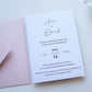 EM51 - Két oldalas fényképes esküvői meghívó