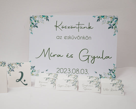 KT01 - Greenry greeting board