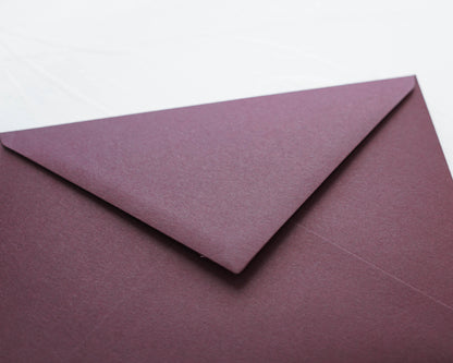 Burgundy vörös prémium boríték - C6 - 114 x 162 mm-Boríték-Erdélyi Esküvői Meghívók-boríték,C6,piros,vörös-Erdélyi Esküvői Meghívók