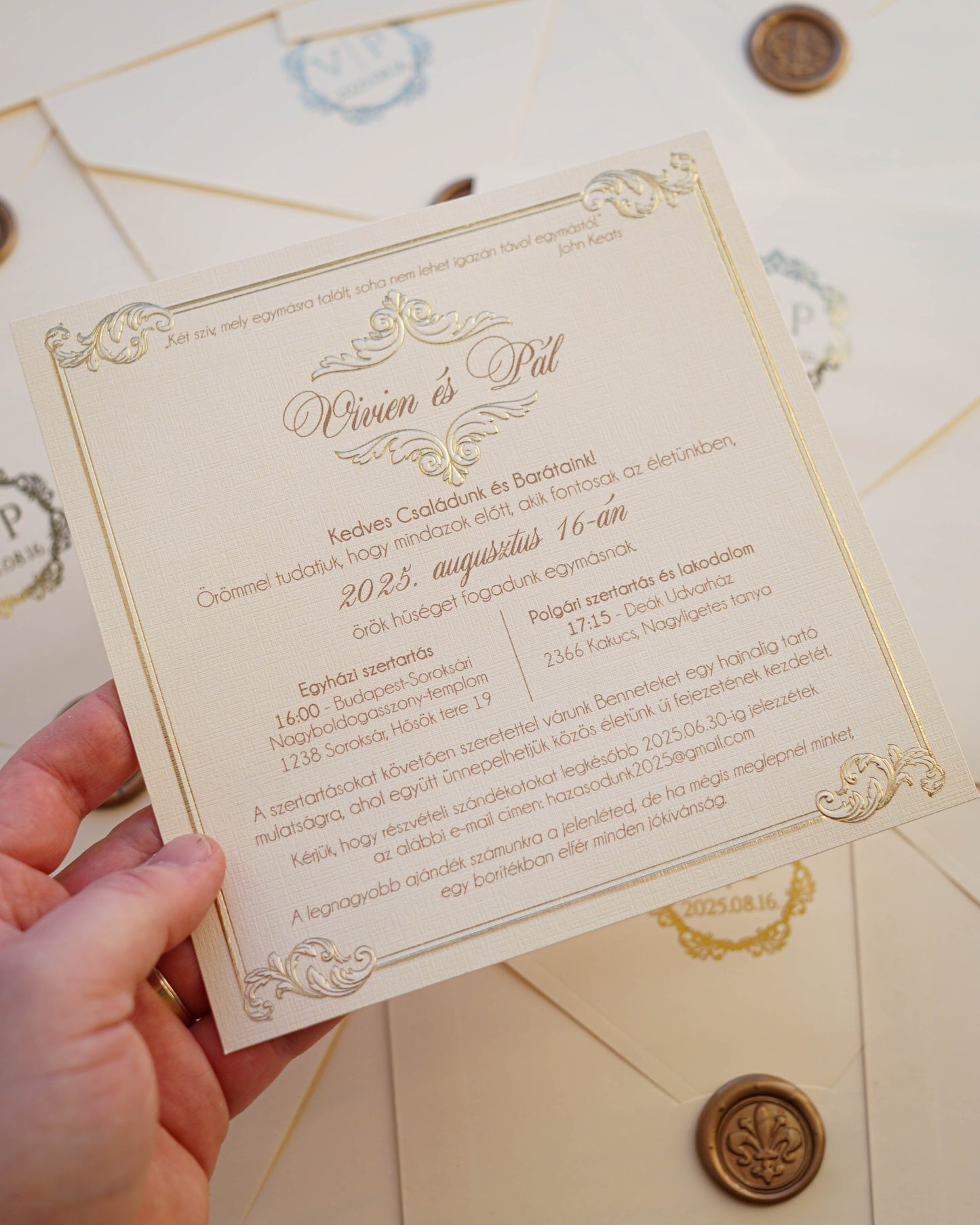 1134 - Elegant Wedding Invitation