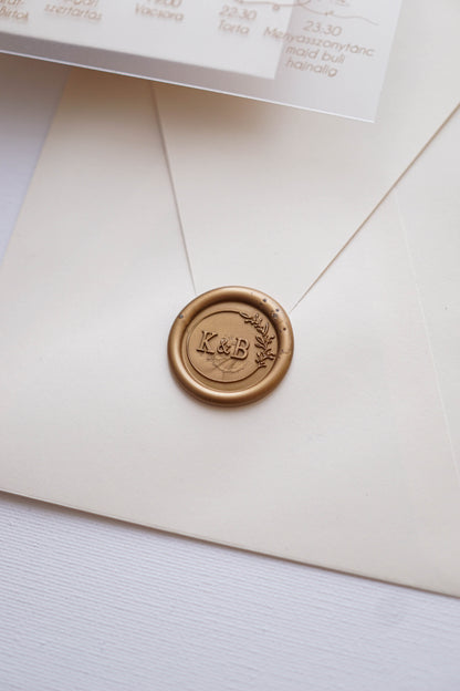 Egyedi monogrammos pecsétnyomó-Pecsétnyomó-Erdélyi Esküvői Meghívók-pecsétnyomó-Erdélyi Esküvői Meghívók