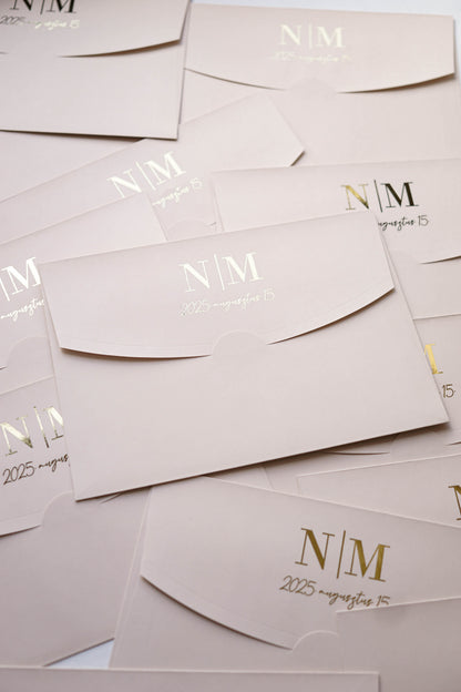 9249 - Invitație de nuntă elegantă