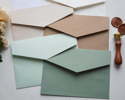 Pezsgő színű boríték i8 - 13,3 x 18,4 cm.-Boríték-Erdélyi Esküvői Meghívók-boríték,bézs,krém-Erdélyi Esküvői Meghívók