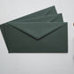 Dark green premium envelope - 220 x 110 mm - TO ORDER 