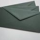 Dark green premium envelope - 220 x 110 mm - TO ORDER 