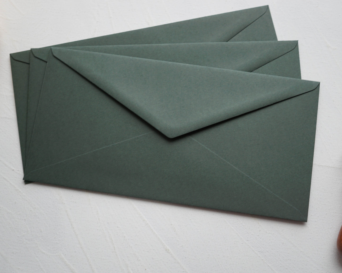 Dark green premium envelope - 220 x 110 mm - TO ORDER 