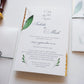 9206 - Greenery Esküvői Meghívó