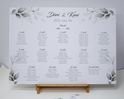 UR58 - Greenery seating plan
