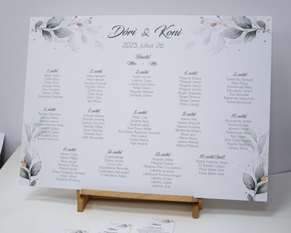 UR58 - Greenery seating plan