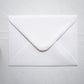 Premium off-white textured paper envelope i8 - 13.3 x 18.4 cm. 