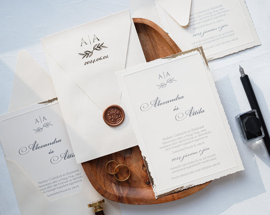 9218 - Elegant Wedding Invitation 