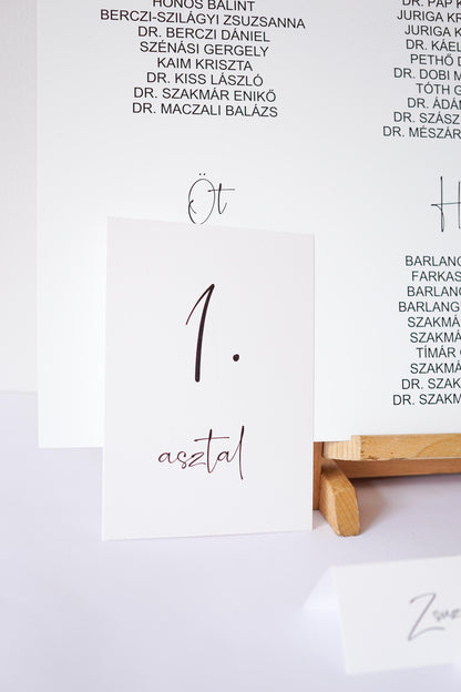 UR31 - Minimalista ültetési rend-Ültetési rend-Erdélyi Esküvői Meghívók-EM38,minimalista-Erdélyi Esküvői Meghívók