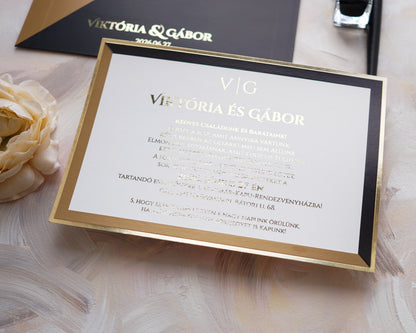 1147 - Elegant Wedding Invitation