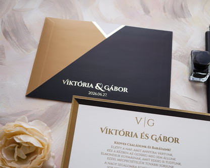 1147 - Elegant Wedding Invitation