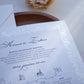 1121 - Embossed Wedding Invitation