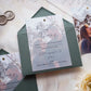 EM57 - Photographic minimalist wedding invitation