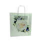 Blue floral wedding gift bag - PS03