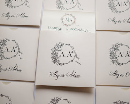 9286 - Faágas Esküvői meghívó