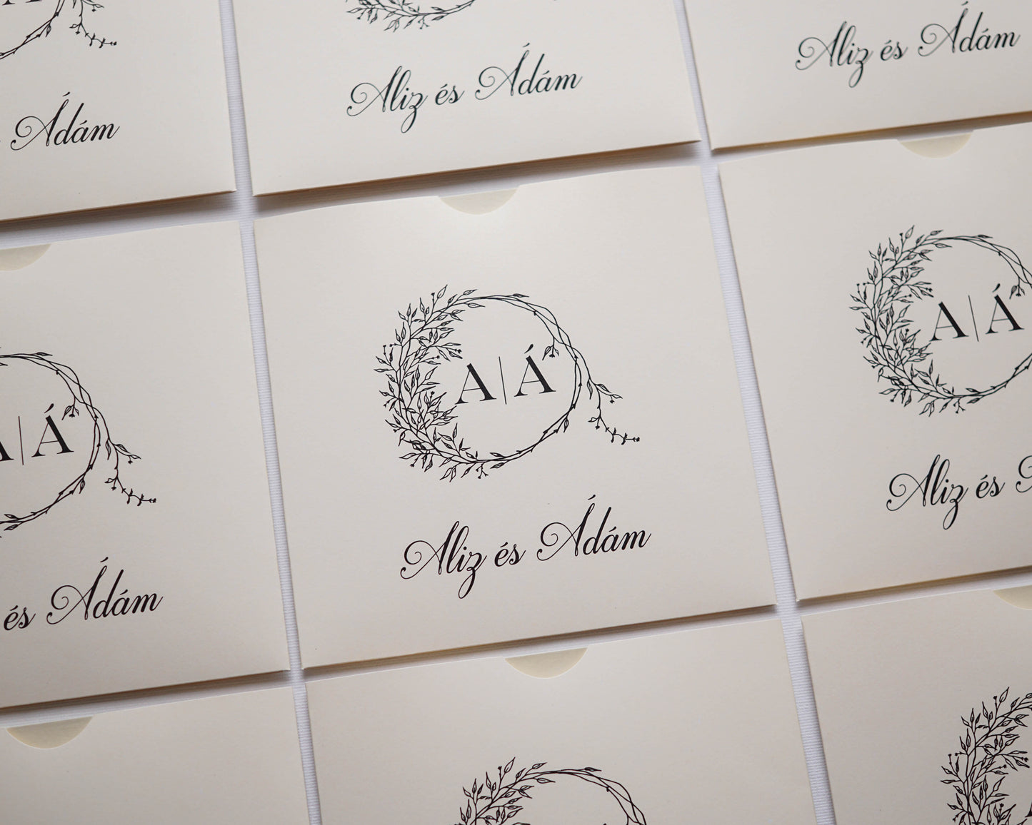 9286 - Faágas Esküvői meghívó