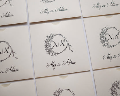 9286 - Faágas Esküvői meghívó