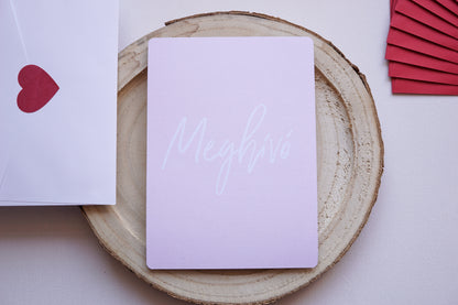 Esküvői meghívó EM15 - Két oldalas Akvarell tájkép hatású esküvői meghívó - Erdélyi Esküvői Meghívók - Wedding invitation EM15 - Két oldalas Akvarell tájkép hatású esküvői meghívó - invitatii de nunta EM15 - Két oldalas Akvarell tájkép hatású esküvői meghívó