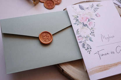 Esküvői meghívó EM21 - Kinyitható virágmintás esküvői meghívó - Erdélyi Esküvői Meghívók - Wedding invitation EM21 - Kinyitható virágmintás esküvői meghívó - invitatii de nunta EM21 - Kinyitható virágmintás esküvői meghívó