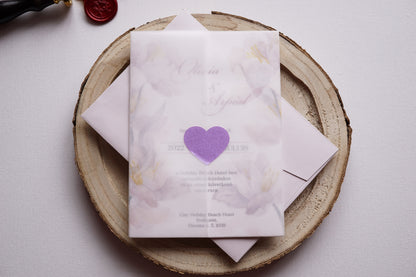 Esküvői meghívó EM25 - Kinyitható pausz papíros esküvői meghívó - Erdélyi Esküvői Meghívók - Wedding invitation EM25 - Kinyitható pausz papíros esküvői meghívó - invitatii de nunta EM25 - Kinyitható pausz papíros esküvői meghívó
