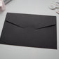 Z9234 - Fekete díszboríték - 20 x 14 cm-Boríték-20 x 14 cm -boríték, fekete boríték - plicuri colorate - plicuri speciale -Erdélyi Esküvői Meghívók