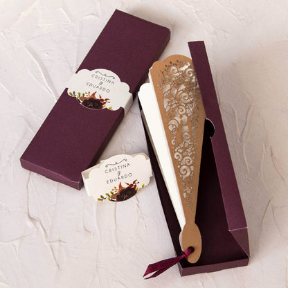 39818-esküvői meghívó-barna, doboz, lasercut, lila, vintage-Lézervágott esküvői meghívók-Erdélyi Esküvői Meghívók