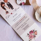 39801-esküvői meghívó-barna, doboz, rajz, vintage, virág-Erdélyi Esküvői Meghívók