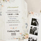 39725-esküvői meghívó-fényképes, krém, masni, virág-Erdélyi Esküvői Meghívók