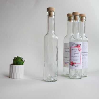 Ajándék üvegpalack - Belissima 250 ml-Palack-Erdélyi Esküvői Meghívók-ajándék-Erdélyi Esküvői Meghívók