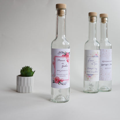 Ajándék üvegpalack - Belissima 250 ml-Palack-Erdélyi Esküvői Meghívók-ajándék-Erdélyi Esküvői Meghívók