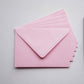 Pasztell rózsaszín díszboríték i8 - 13,3 x 18,4 cm.-Boríték-i8 - 13.3 x 18.4 cm -boríték, rózsaszín boríték - plicuri colorate - plicuri speciale -Erdélyi Esküvői Meghívók