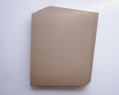 Kraft karton újrahasznosított - 170 g/m2 - A4-DIY papír-Erdélyi Esküvői Meghívók-kraft-Erdélyi Esküvői Meghívók
